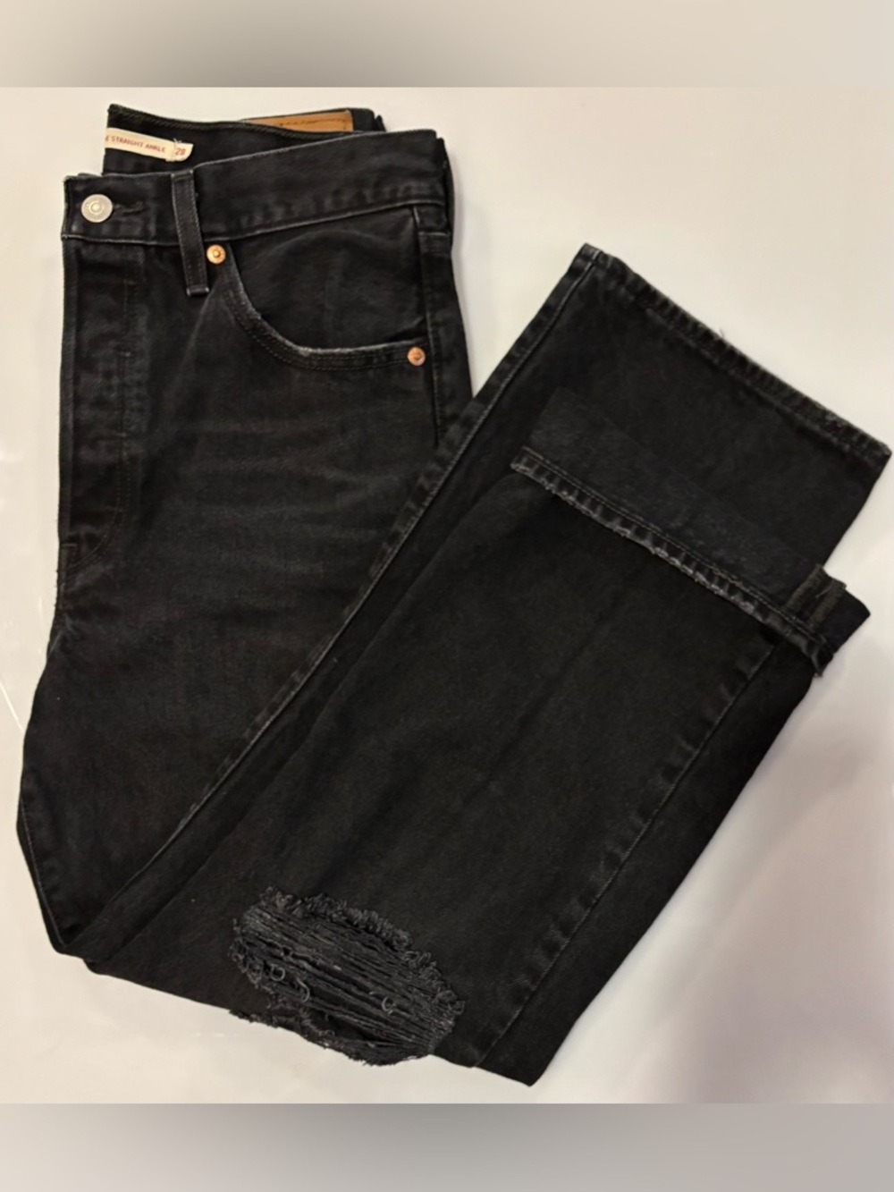 Levi’s Ribcage Straight Ankle Women's Jeans - Picture 8 of 9